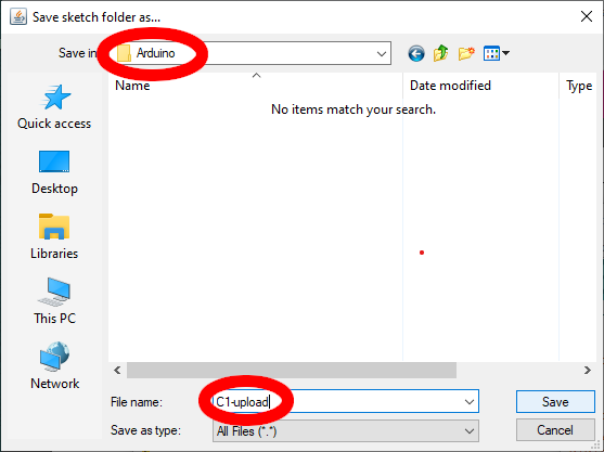 Entire program selected