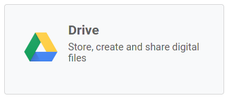 Google Drive button
